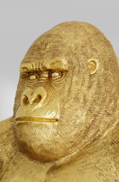 Dekoracja Stojąca Gorilla XL 130x180 Cm Złota*KARE Design Hot