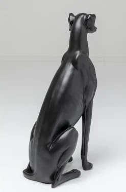 Dekoracja Stojąca Greyhound Bruno 44x80 Cm Czarna Matowa*KARE Design Hot