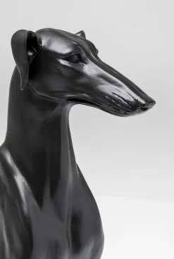 Dekoracja Stojąca Greyhound Bruno 44x80 Cm Czarna Matowa*KARE Design Hot