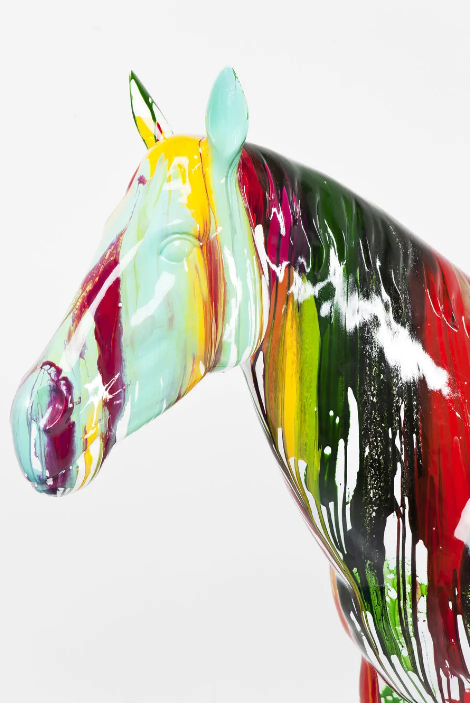 Dekoracja Stojąca Horse 216x164 Cm Kolorowa*KARE Design Outlet