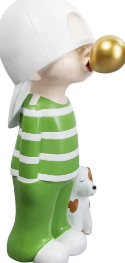 Dekoracja Stojąca Kolorowa Chłopak I Pies 82 Cm*KARE Design Clearance