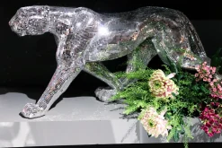 Dekoracja Stojąca Leopard Mosaic 129 Cm*KARE Design Clearance
