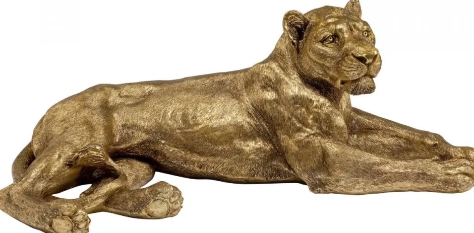Dekoracja Stojąca Lion 113x40 Cm Złota*KARE Design Best