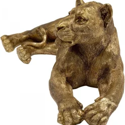 Dekoracja Stojąca Lion 113x40 Cm Złota*KARE Design Best