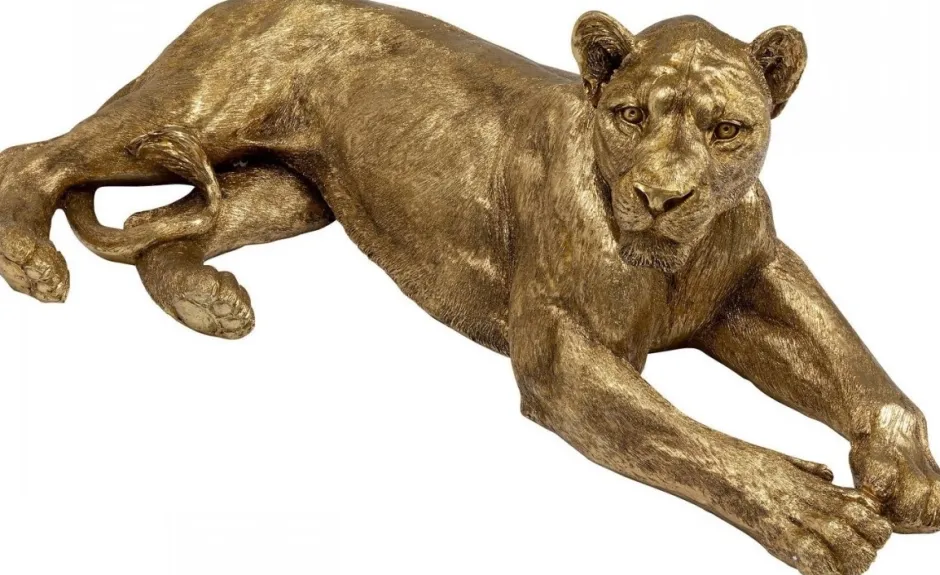 Dekoracja Stojąca Lion 113x40 Cm Złota*KARE Design Best
