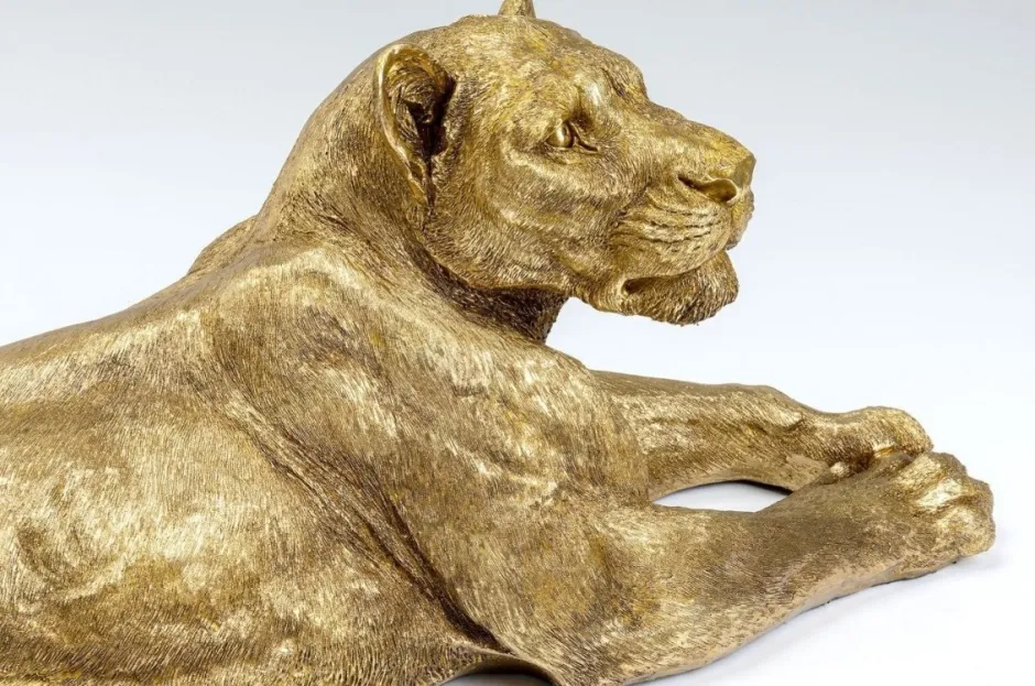 Dekoracja Stojąca Lion 113x40 Cm Złota*KARE Design Best