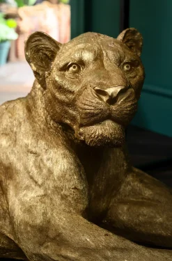 Dekoracja Stojąca Lion 113x40 Cm Złota*KARE Design Best