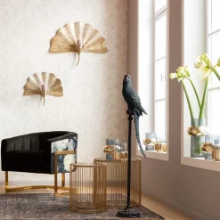 Dekoracja Stojąca Parrot 23x116 Cm Petrol*KARE Design New
