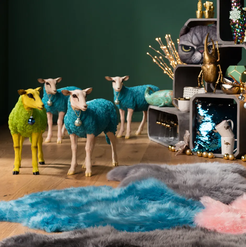 Dekoracja Stojąca Sheep 49x60 Cm Zielona*KARE Design Discount