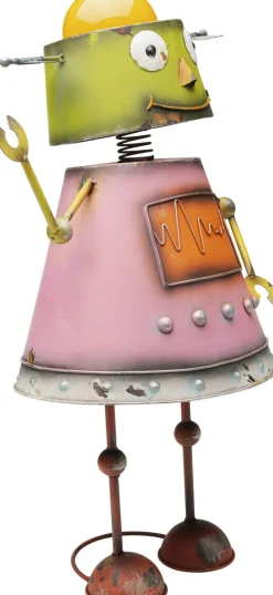Dekoracja Stojąca Stalowa Postarzana Robot Gabby 62 Cm*KARE Design Hot