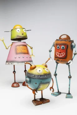 Dekoracja Stojąca Stalowa Postarzana Robot Gabby 62 Cm*KARE Design Hot