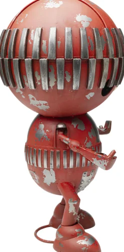 Dekoracja Stojąca Stalowa Postarzana Robot Karl 59 Cm*KARE Design Outlet
