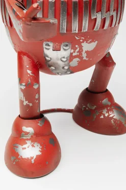 Dekoracja Stojąca Stalowa Postarzana Robot Karl 59 Cm*KARE Design Outlet