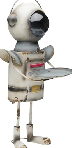 Dekoracja Stojąca Stalowa Postarzana Robot Gottlieb 74 Cm*KARE Design Hot
