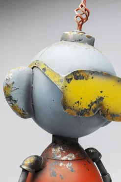 Dekoracja Stojąca Stalowa Postarzana Robot Anthony 92 Cm*KARE Design Hot