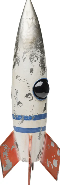 Dekoracja Stojąca Stalowa Postarzana Rakieta 73 Cm*KARE Design New