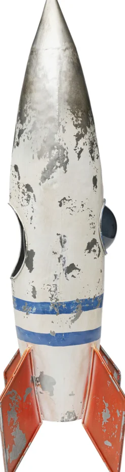 Dekoracja Stojąca Stalowa Postarzana Rakieta 73 Cm*KARE Design New