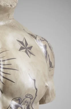 Dekoracja Stojąca Torso Tattoo 63x125 Cm*KARE Design Online