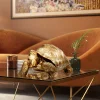 Dekoracja Stojąca Turtle 60x32 Cm Złota*KARE Design Hot