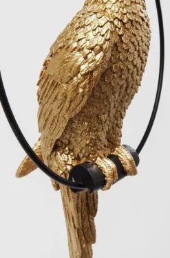 Dekoracja Wisząca Swinging Parrot 27x57 Cm Złota*KARE Design New