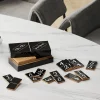 Domino Kare 24x7 Cm Czarne*KARE Design Discount