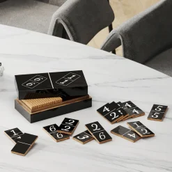 Domino Kare 24x7 Cm Czarne*KARE Design Discount