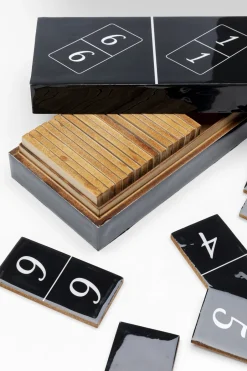 Domino Kare 24x7 Cm Czarne*KARE Design Discount