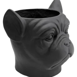 Doniczka Bulldog 33x38 Cm Czarna*KARE Design Outlet