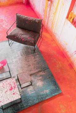 Dywan Abstract 170x240 Cm Niebieski*KARE Design Sale