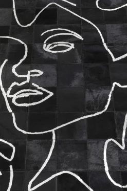 Dywan Art Faces 170x240 Cm - Skóra Naturalna*KARE Design Sale