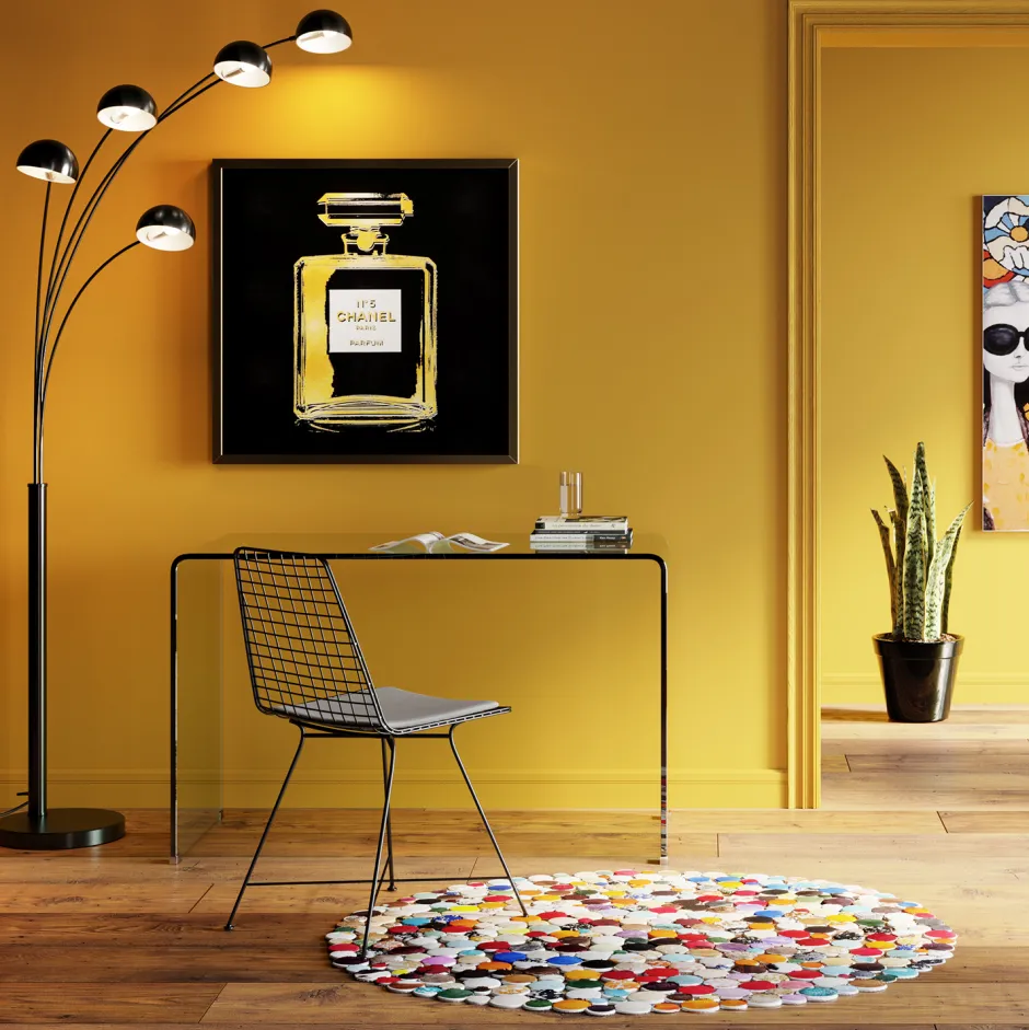 Dywan Circle Ø150 Cm Kolorowy*KARE Design