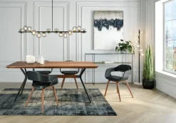 Dywan Cosy Rocky 300x200 Cm Czarny*KARE Design Online
