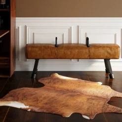Dywan Hide 190x150 Cm Brązowo-biały*KARE Design New