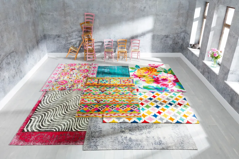 Dywan Kelim Pop 240x170 Cm Szary*KARE Design Hot