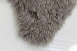 Dywan Lambskin 50x95 Cm Szary Skóra Naturalna*KARE Design