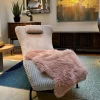 Dywan - Skóra Owcza Heidi 85x65 Cm Różowa*KARE Design Best