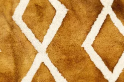 Dywan Wełniany Tuftowany Karo 240x170 Cm Brązowy*KARE Design Online