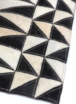 Dywan Zigzag 240x170 Cm Skóra Naturalna*KARE Design Clearance