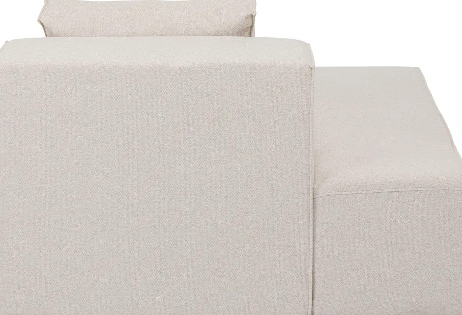 Element środkowy - Moduł Infinity 120x100 Cm Kremowy Lewy*KARE Design Discount