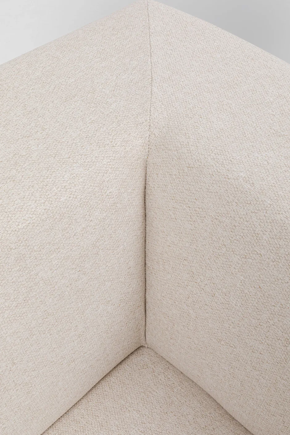Element środkowy - Moduł Infinity 120x100 Cm Kremowy Lewy*KARE Design Discount