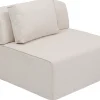 Element środkowy - Moduł Infinity 100x100 Cm Kremowy*KARE Design Discount