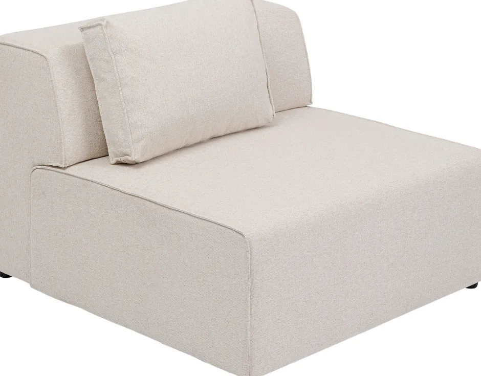 Element środkowy - Moduł Infinity 100x100 Cm Kremowy*KARE Design Discount