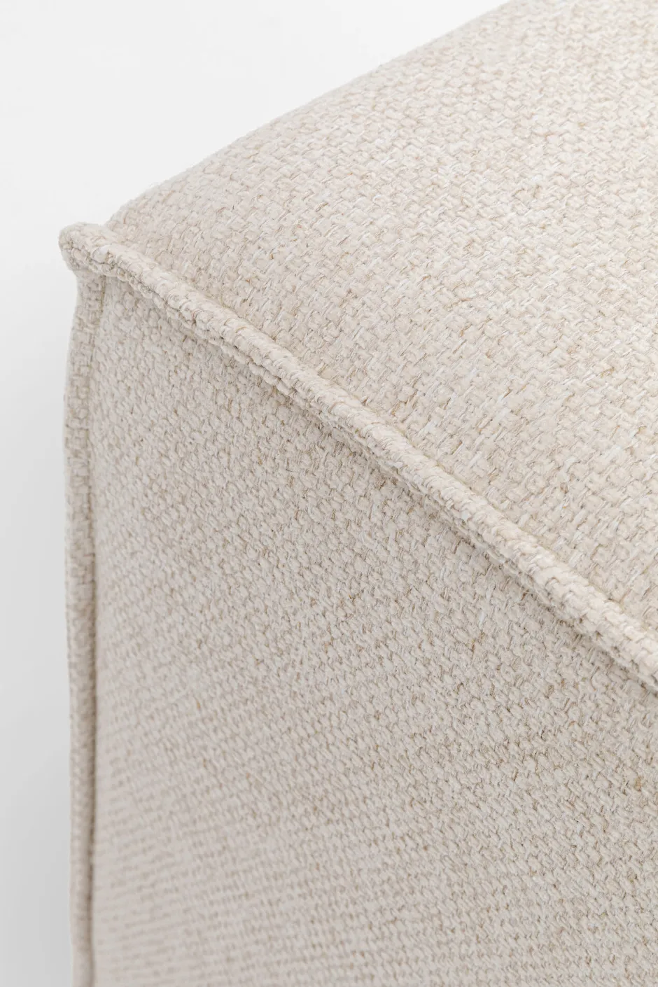 Element środkowy - Moduł Infinity 100x100 Cm Kremowy*KARE Design Discount