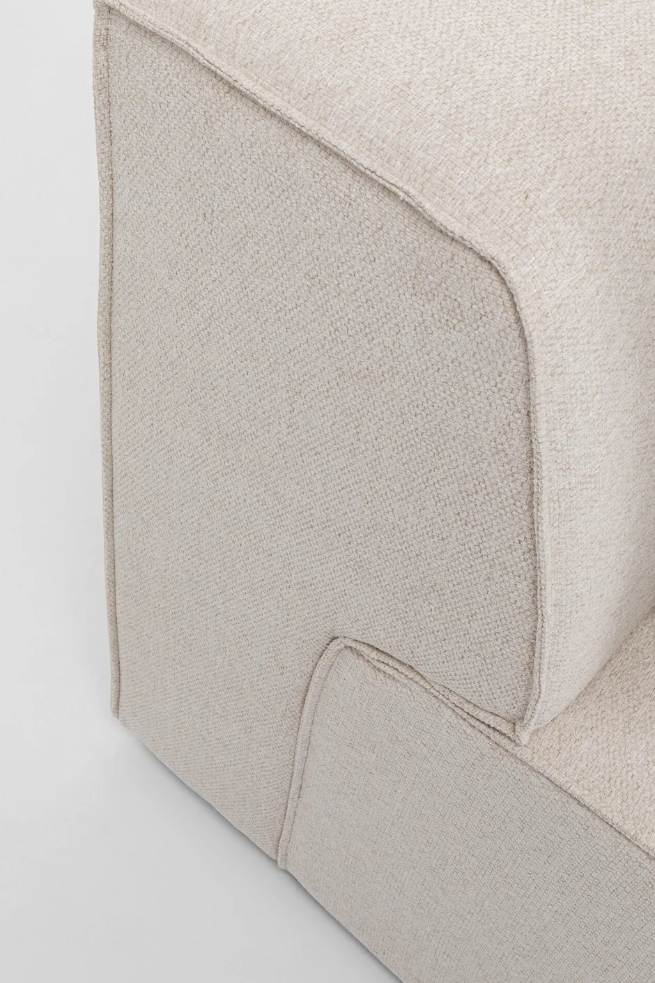 Element środkowy - Moduł Infinity 80x100 Cm Kremowy*KARE Design Sale