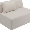 Element środkowy Tapicerowany Kremowy Moduł 120 Cm*KARE Design Discount