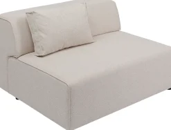 Element środkowy Tapicerowany Kremowy Moduł 120 Cm*KARE Design Discount