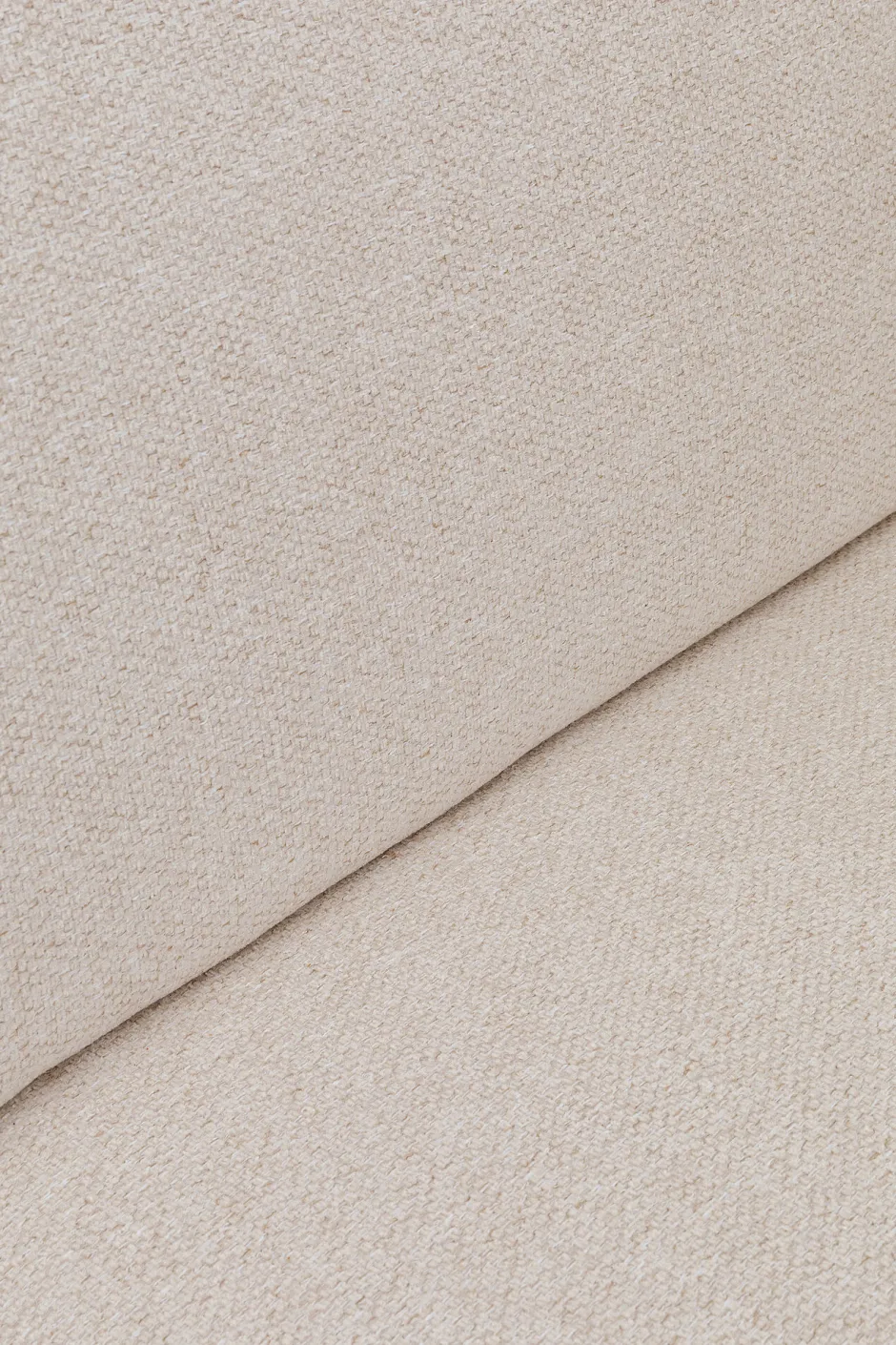 Element środkowy Tapicerowany Kremowy Moduł 120 Cm*KARE Design Discount