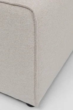 Element środkowy Tapicerowany Kremowy Moduł 120 Cm*KARE Design Discount