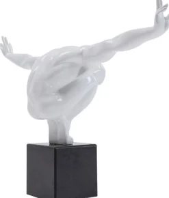 Figurka Dekoracyjna Athlet 43x29 Cm Biała*KARE Design Outlet