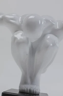 Figurka Dekoracyjna Athlet 43x29 Cm Biała*KARE Design Outlet